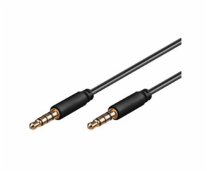 Kabel Jack 3.5mm 4 pólový  M/M 3m