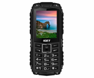 iGET Defender D10 Black - odolný telefon IP68, DualSIM, 2...