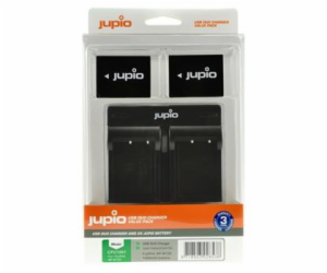 Set Jupio 2x NP-W126 - 1260 mAh + Dual charger pro Fujifilm