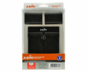 Set Jupio 2x LP-E6 1700mAh + USB Duální nabíječka