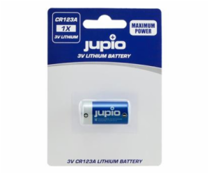 Baterie Jupio CR123A Lithium 3V 1ks 