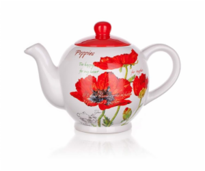 Konvice Banquet keramická Red Poppy 1200 ml, OK