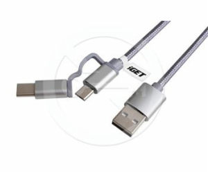 iGET CABLE G2V1 - Univerzální datový a nabíjecí kabel s k...