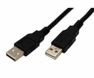 Kabel USB 2.0 A-A 4,5 m propojovací, černý