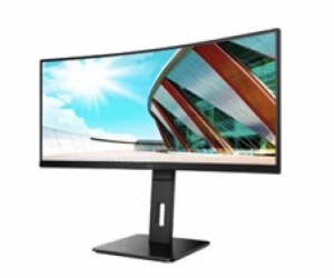 AOC 34" LED CU34P2A / zakřivený/ VA/ 3440x1440@100Hz/ 1ms...