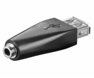 Redukce USB A(F) -> jack 3,5(F) 