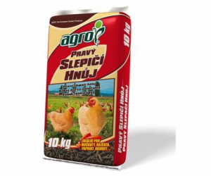 Hnojivo Agro  Pravý slepičí hnůj 10 kg