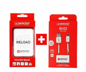 Skross Reload 10 + Alarm USB kabel ZDARMA!  DN56-Promo