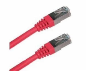 XtendLan patch kabel Cat6A, SFTP, LS0H - 0,3m, červený (p...