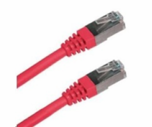 XtendLan patch kabel Cat6A, SFTP, LS0H - 0,5m, červený (p...