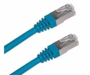 XtendLan patch kabel Cat6A, SFTP, LS0H - 0,25m, modrý (pr...