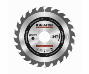 Pilový kotouč Kreator KRT020408 na dřevo 160mm, 24T