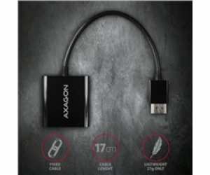 AXAGON RVH-VGN, HDMI -> VGA redukce / adaptér, FullHD, 19...