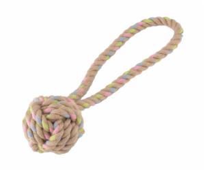 Beco Hemp Rope Hračka pro psy Ball on Loop M