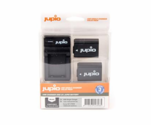 Set Jupio 2x NP-FW50 - 1080 mAh + USB nabíječka