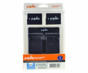 Set Jupio 2x DMW-BLC12E 1200 mAh a duální nabíječky pro P...