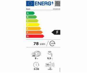 Bosch SPI 2 IKS 10 E vestavná myčka