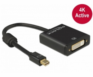 DeLOCK mini Displayport 1.2 samec > DVI samice 4K aktivní...