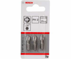 Bosch 3ks PH krízový bit vel.2 XH 25mm