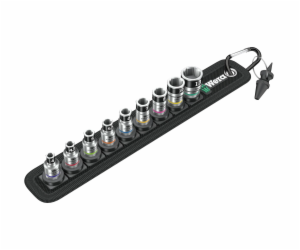 WERA Belt A 1 Zyklop socket set w. holding funtion 1/4  d...