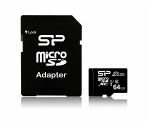 Silicon Power Ellite 64 GB MicroSDXC UHS-I Třída 10