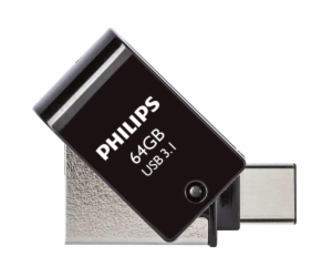 Philips 2 in 1 OTG          64GB USB 3.1 + USB C Midnight...