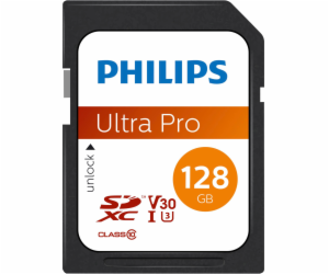 Philips SDXC Card          128GB Class 10 UHS-I U3 V30 A1