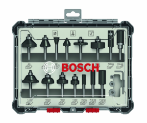 Bosch 15-díl.sada fréz 6mm