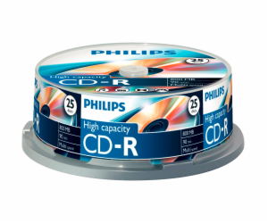 1x25 Philips CD-R 90Min 800MB 40x SP