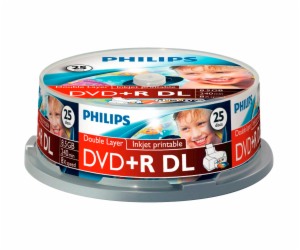 1x25 Philips DVD+R 8,5GB DL 8x IW SP