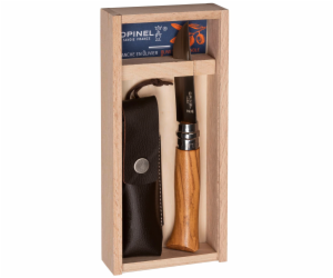 Opinel kapesni nuz c. 08 v drev.boxu vc. etui, oliv.drevo