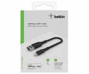 Belkin Lightning nab./sin. kabel 15cm, oplasteny, mfi cer...