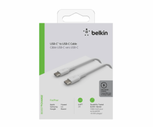 Belkin USB-C/USB-C kabel 2m PVC, bila CAB003bt2MWH