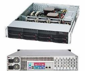 SUPERMICRO 2U chassis 8x 3,5" HS SAS3/SATA, 2x800W (80PLU...