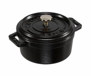 Staub Mini Cocotte 10cm kulaty černý litina