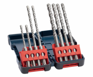 Bosch 8dílná sada vrtáků SDS plus-3, Tough Box 5–10 mm (2...