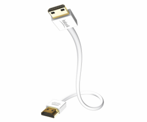 in-akustik High Speed HDMI Ethernet Prem XS 3,0m bila