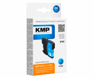 KMP B78C cartridge modra kompatibil. s Brother LC-1100 C