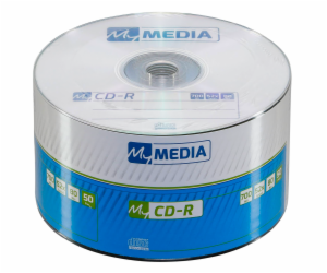 1x50 MyMedia CD-R 80 / 700MB 52x Speed Wrap