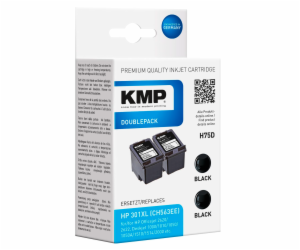 KMP H75D cartridge sw DP kompatibil. s HP CH 563 EE