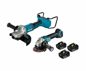 Makita DLX2245PT1 Cordless Angle Grinder Set