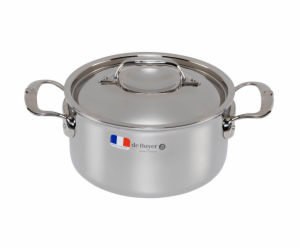 De Buyer Affinity Saucepot Stainless Steel with lid 20 cm