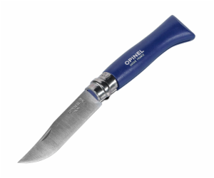 Opinel pocket knife No. 08 Beech Wood, Dark Blue