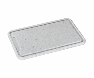 Zassenhaus Carving Board Plastic Light Grey 36x23x1,5cm