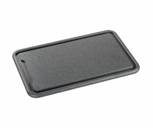 Zassenhaus Carving Board Plastic Dark Grey 36x23x1,5cm