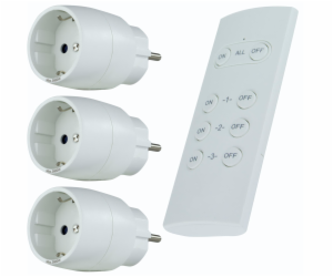 REV Radio Switch Set 3 + 1 compact white