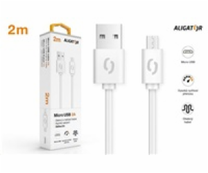 Aligator DAKA010 2A Datový micro USB, 2m Datový kabel ALI...