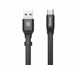 Kabel USB Baseus USB-A - USB-C 0.23 m Czarno-szary (69531...
