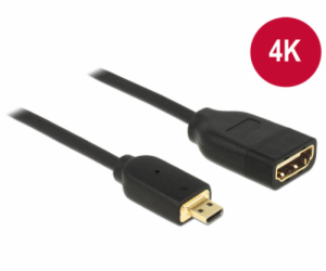 DeLOCK adaptérový kabel micro HDMI - HDMI 4K