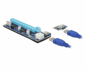 DeLOCK Riser Card PCI x1 > x16 USB kabel